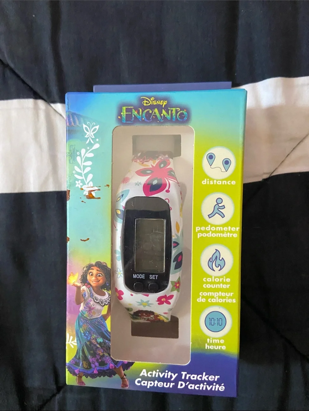Disney Encanto Kids Activity Tracker - Floral White watch
